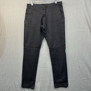 Doppelgänger Roma Men's Performance Chino D Luxury Finish Euro 48 US 32 Black